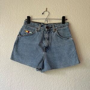Vintage Levi’s custom denim shorts